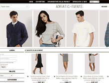 Tablet Screenshot of adriatic-events.it